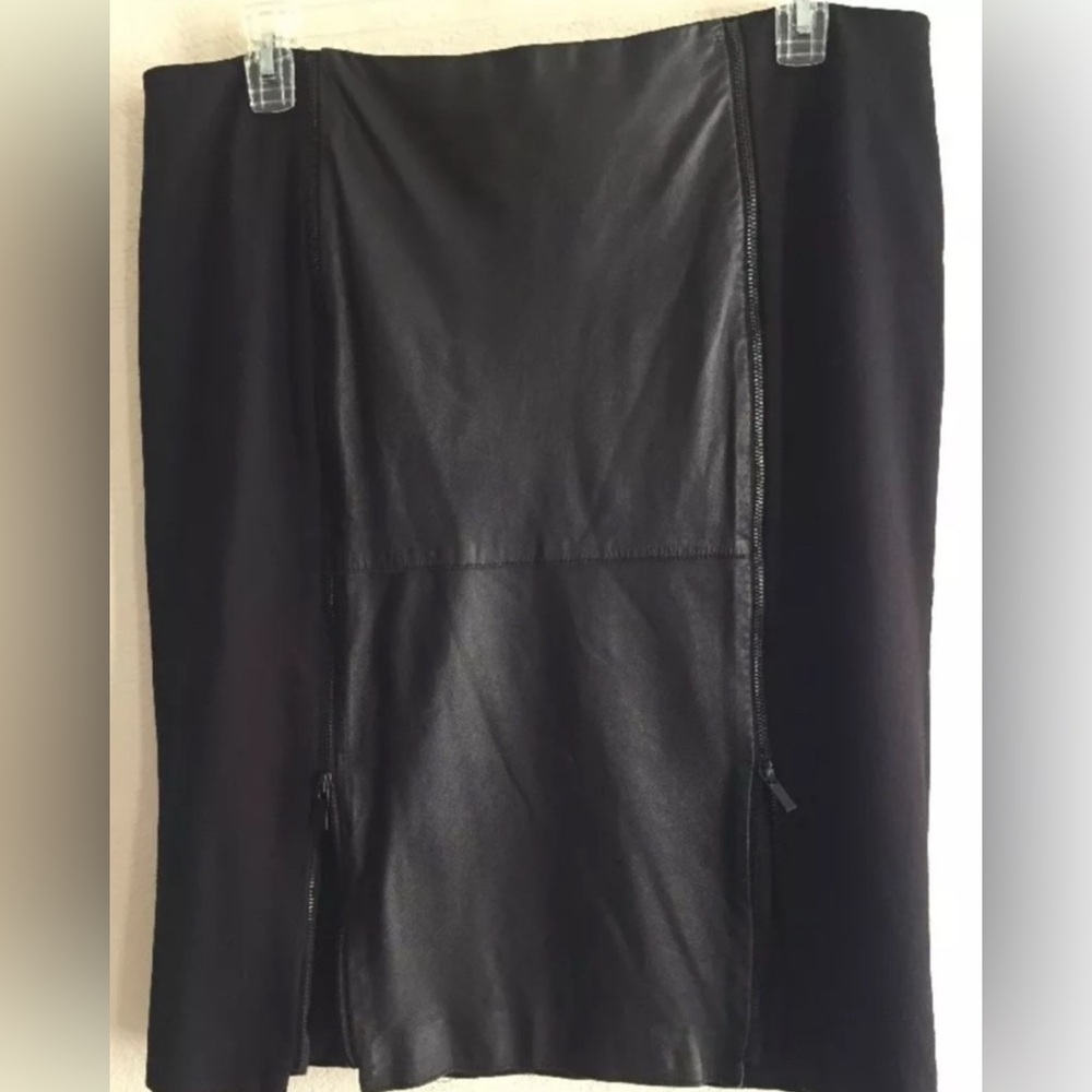 Sejour  Leather Panel Skit Size 14W